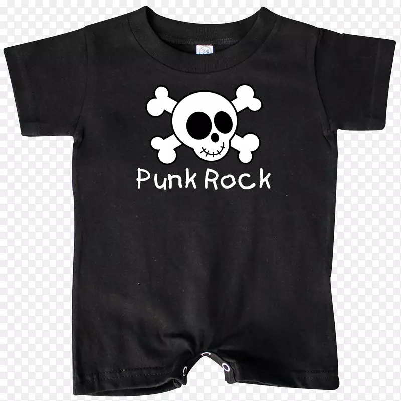 t恤服装尺码婴儿和蹒跚学步的一件朋克摇滚