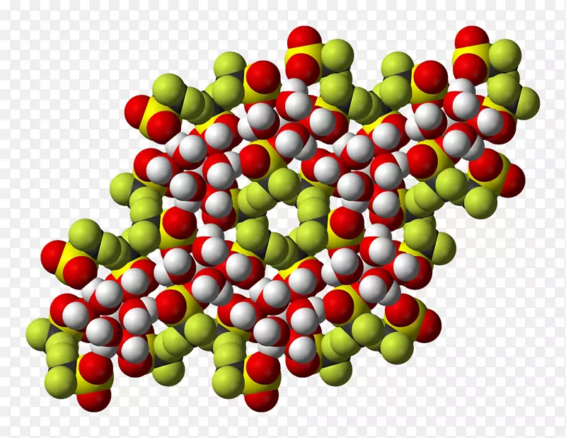 三氟甲烷磺酸盐三氟化钪氧化物刘易斯酸和碱.三维模型