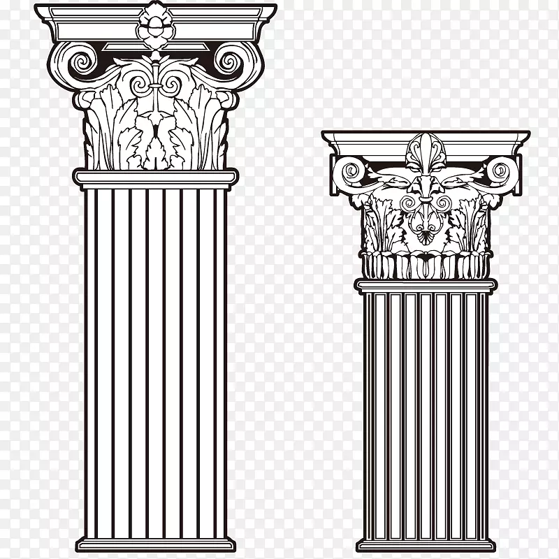 欧洲柱结构建筑-欧洲古典建筑