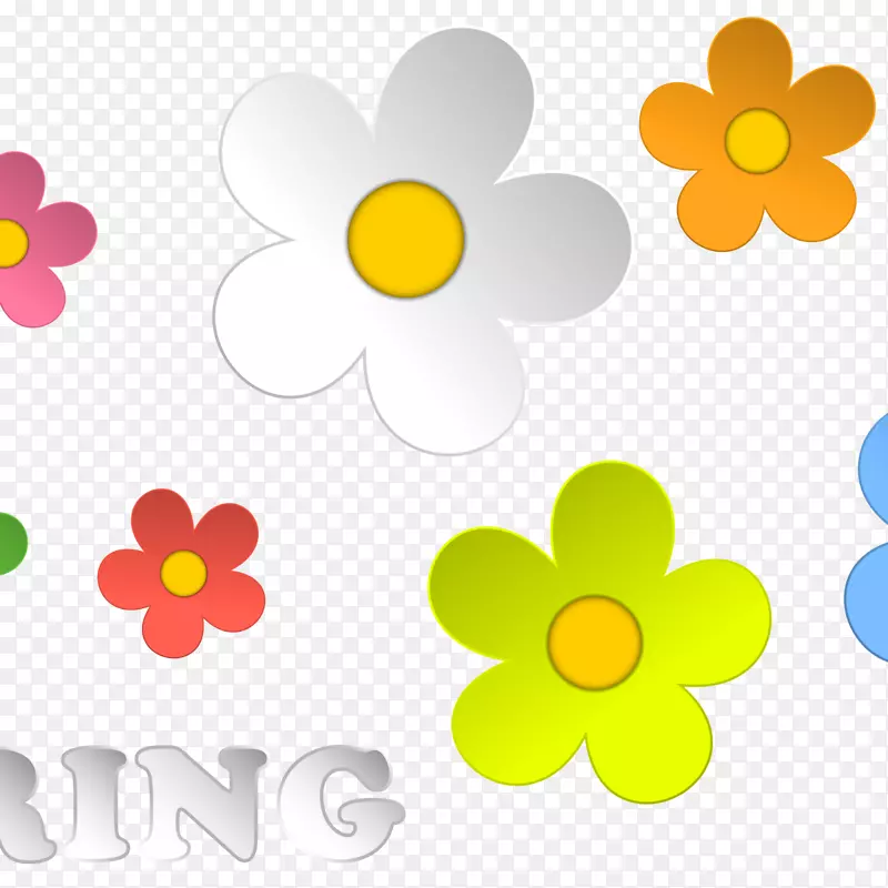 插花艺术-春天盛开的花朵