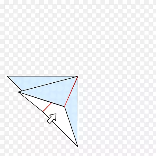 三角形面积点矩形折纸起重机