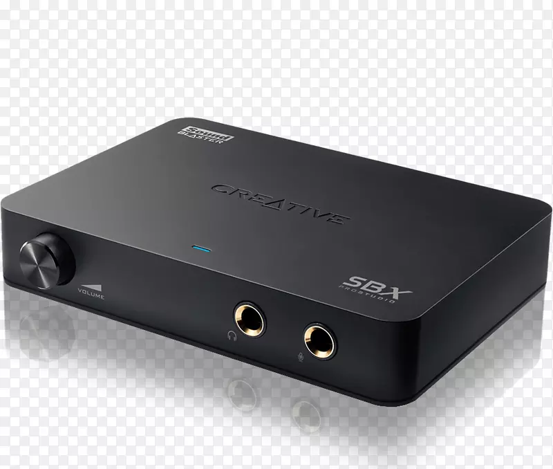 声爆器x-fi数字音频声卡和音频适配器创造性技术