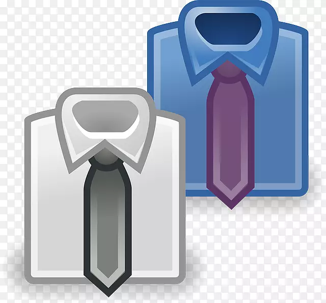 t恤领带黑色领带剪贴画领带