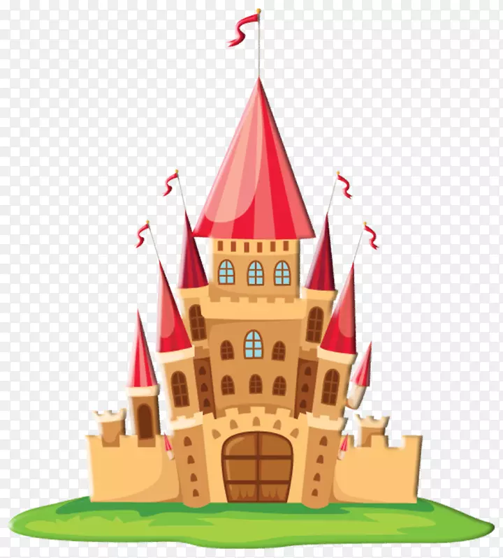 凯米宫雪城剪贴画童话城堡
