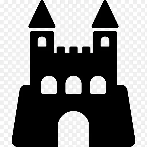 电脑图标城堡剪贴画童话城堡