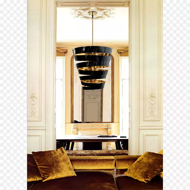 室内设计服务-爱尔装饰金起居室-镀金