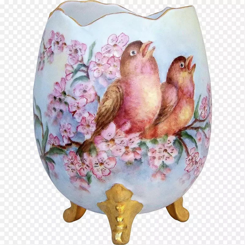 陶瓷花瓶餐具.手绘樱花