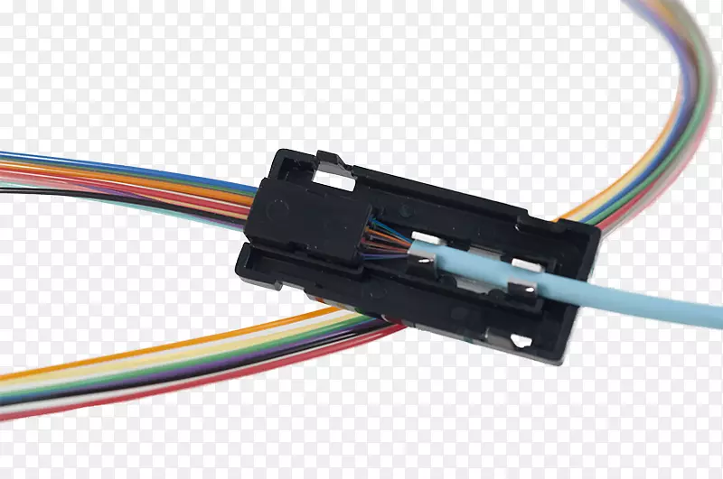 光纤电连接器电缆扇出光纤