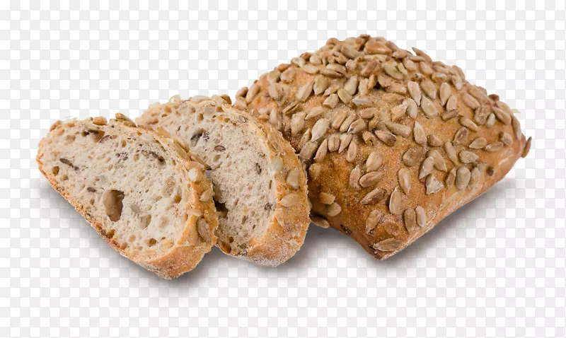 黑麦面包素食菜肴棕色面包全谷类-陈