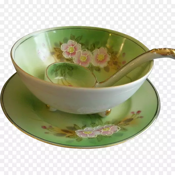 餐具碟盘碗瓷手绘樱花