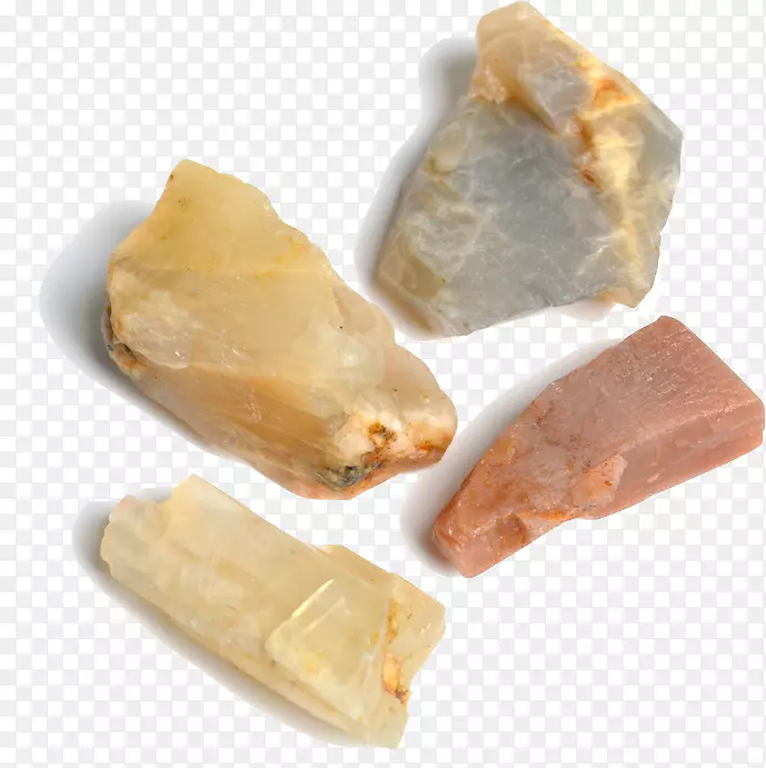 生石、矿物、宝石、月光石、长石-白光效应