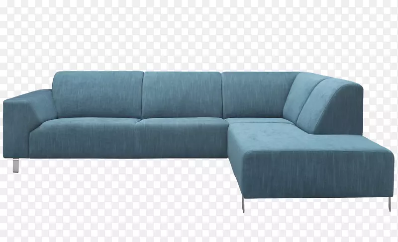 沙发起居室家具蓝帆布材料