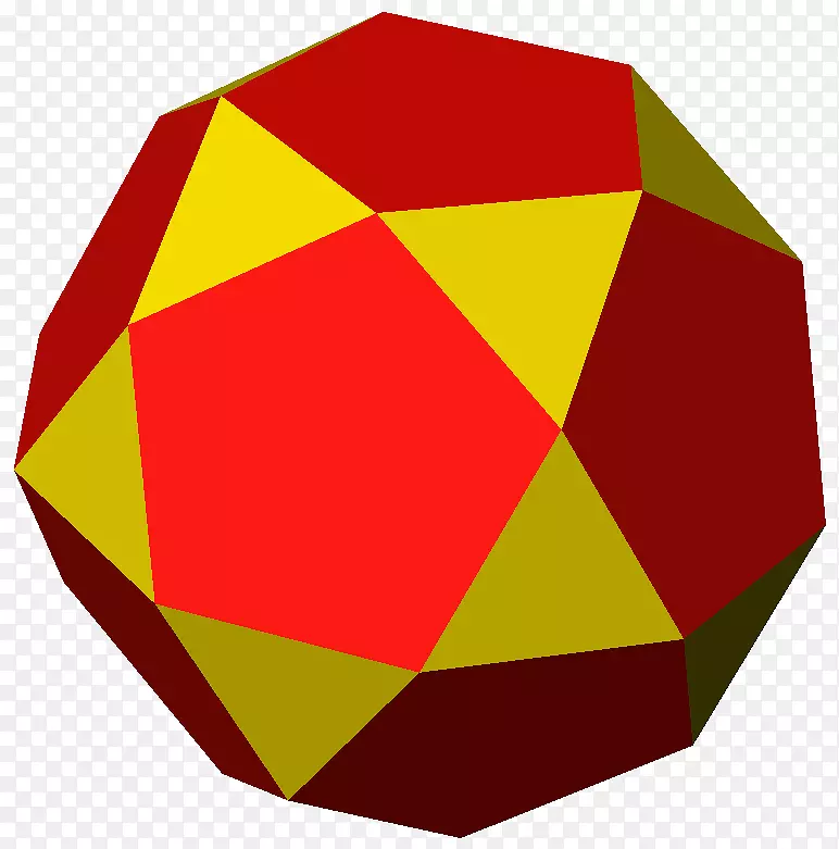 均匀多面体半正多面体十二面体-三维纸