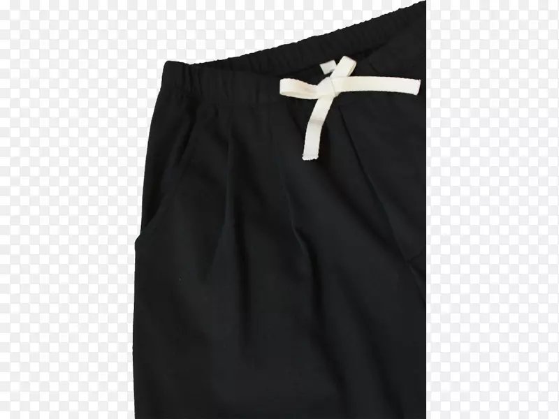 肩短裤黑色m-夏季标签