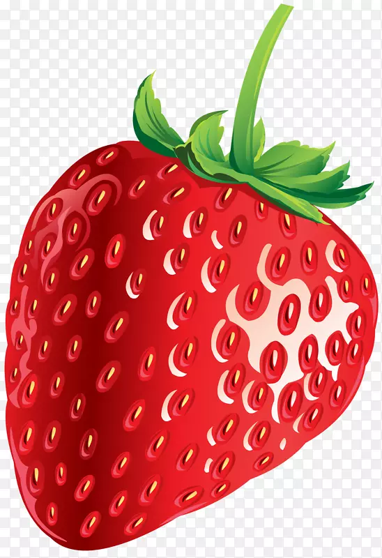 草莓派剪贴画-草莓PNG