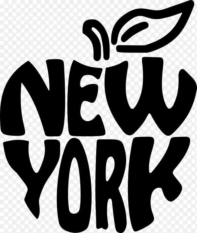 纽约大苹果白平原剪贴画-新艺术品