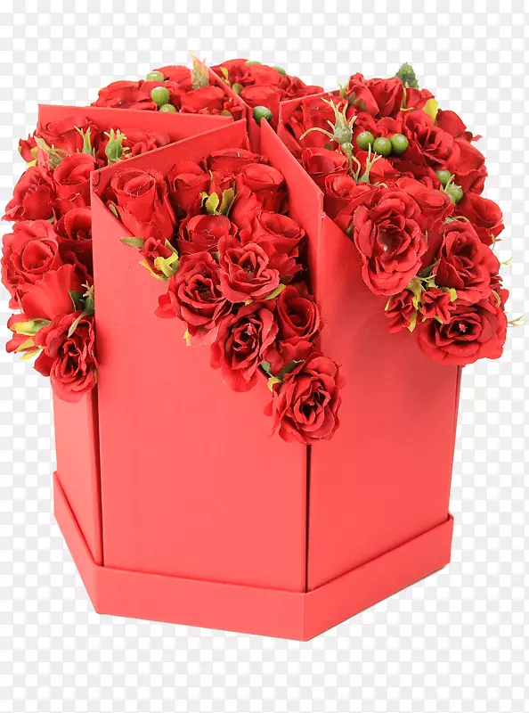 切花花卉设计花园玫瑰花盒