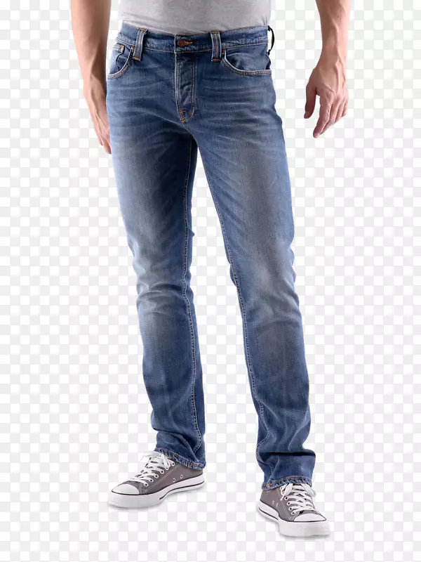 牛仔裤牛仔裤微软天蓝色-男式牛仔裤