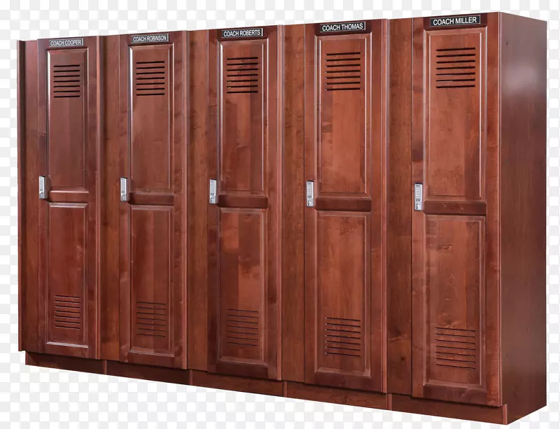 储物柜、木制家具、门、衣柜和衣柜.储物柜