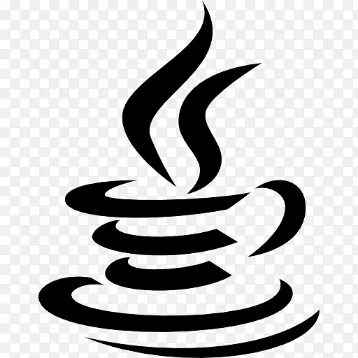 Java集合框架计算机图标-CAFE徽标