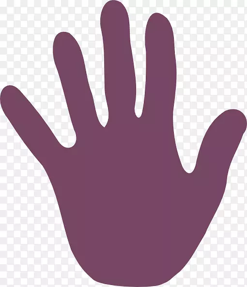 手模型手指紫李子载体