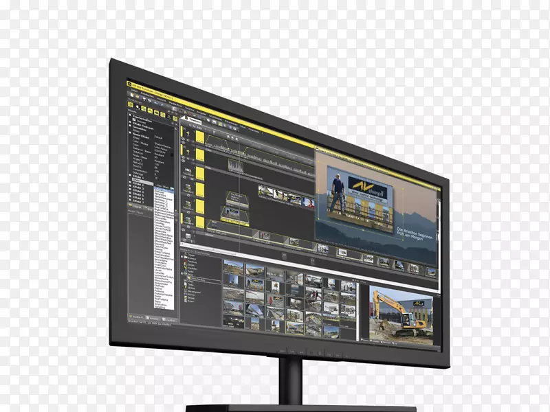 电脑显示器电脑软件显示装置电视液晶显示fl软件