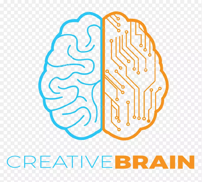 脑标志创意技术-创意大脑