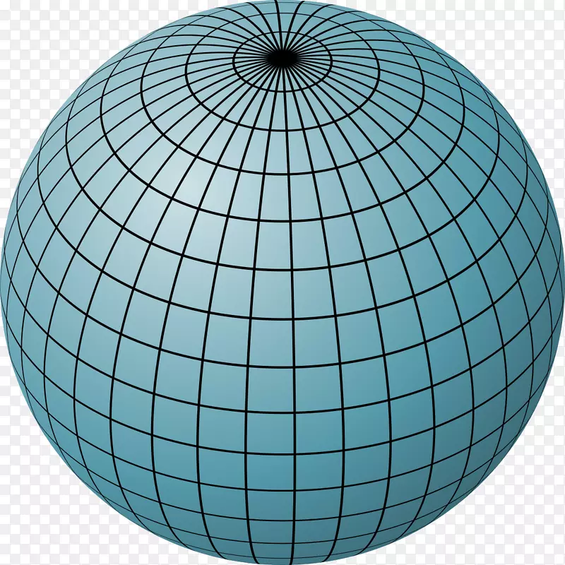 球体线架模型三维空间球环线