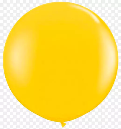 彩色彩绘黄色气球扁气球