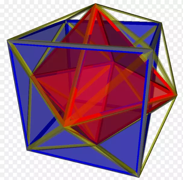 三角线对称-立方