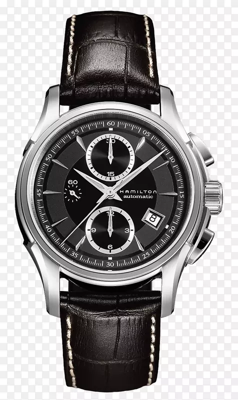 汉密尔顿手表公司计时表带自动手表卡其线