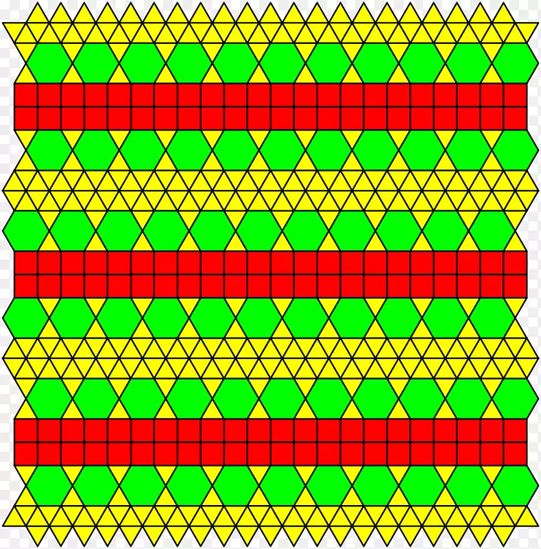 面积矩形对称正方形图案-123