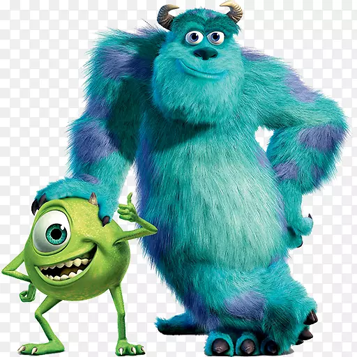 詹姆斯p.Sullivan Mike Wazowski YouTube怪物公司-怪物公司