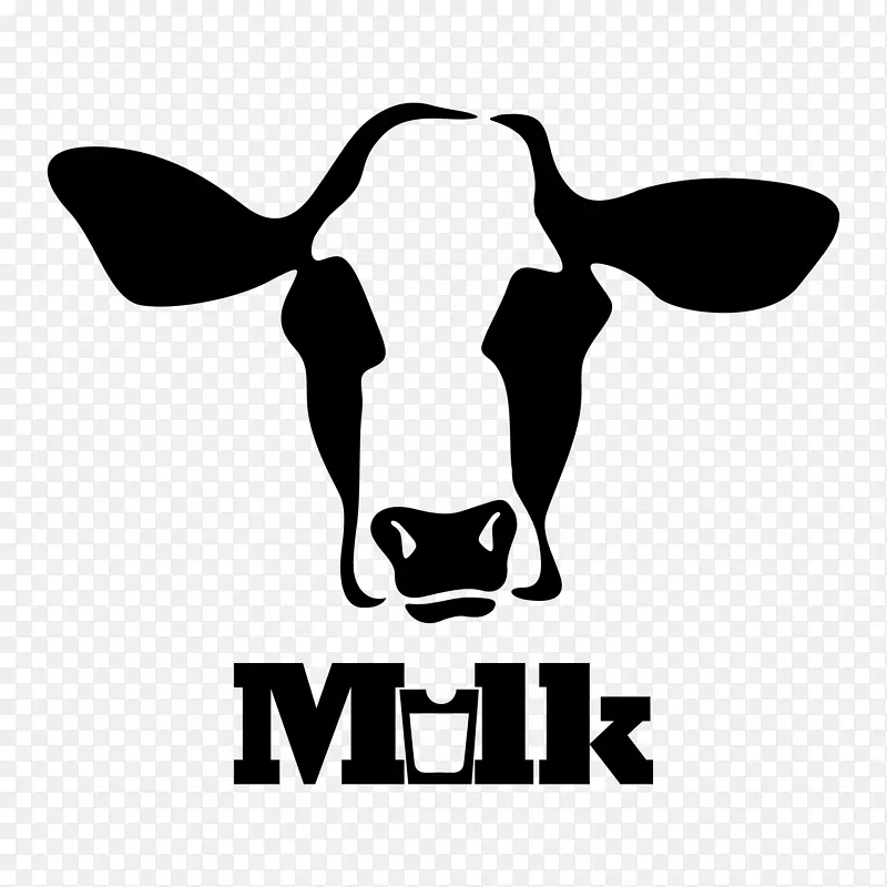 荷斯坦，弗里西亚牛，巧克力牛奶，牛犊，奶牛-奶牛