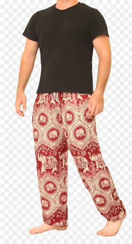 太后裤服装瑜伽裤泰国渔夫裤-泰国象