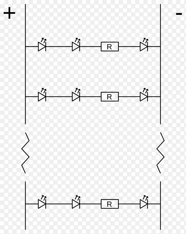 电路图电路原理图电缆引线光带科学电路图