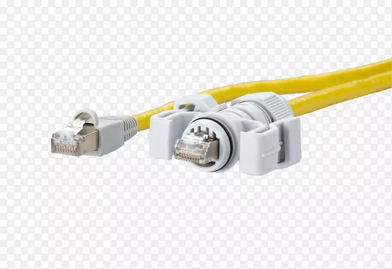 电缆连接器网络电缆第6类电缆补丁电缆端口终端