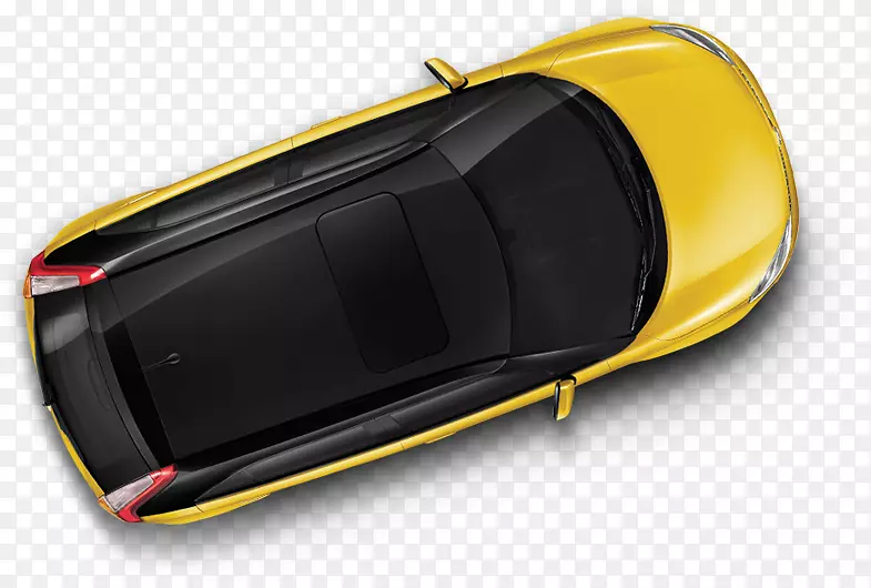 汽车Mg 3汽车可变气门正时发动机-黄色汽车