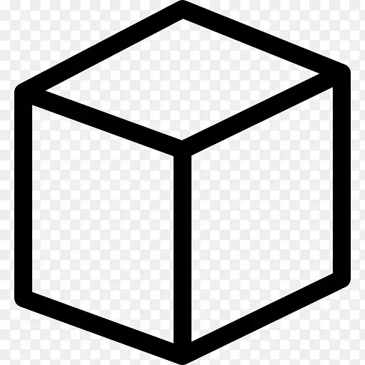 立方体形状几何图形-颜色块