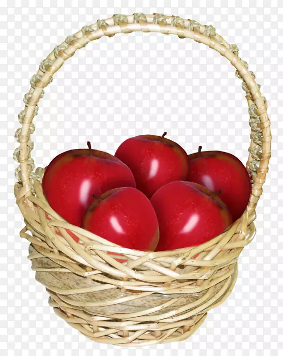 苹果食品礼品篮剪贴画水果