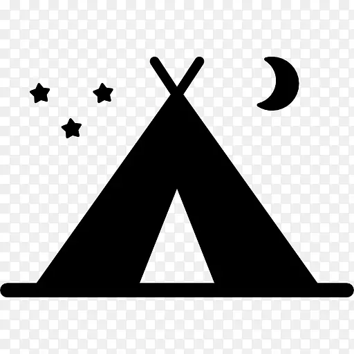 帐篷野营现场剪辑艺术-野营