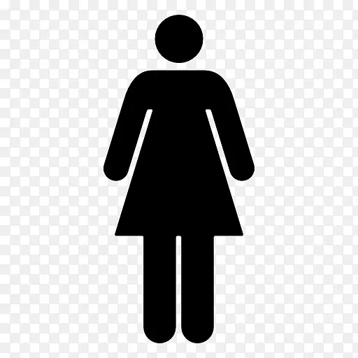 公厕性别象征浴室女性-女性载体