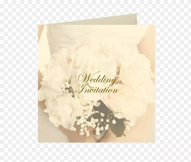 婚礼请柬花卉设计保存日期花束-婚礼海报