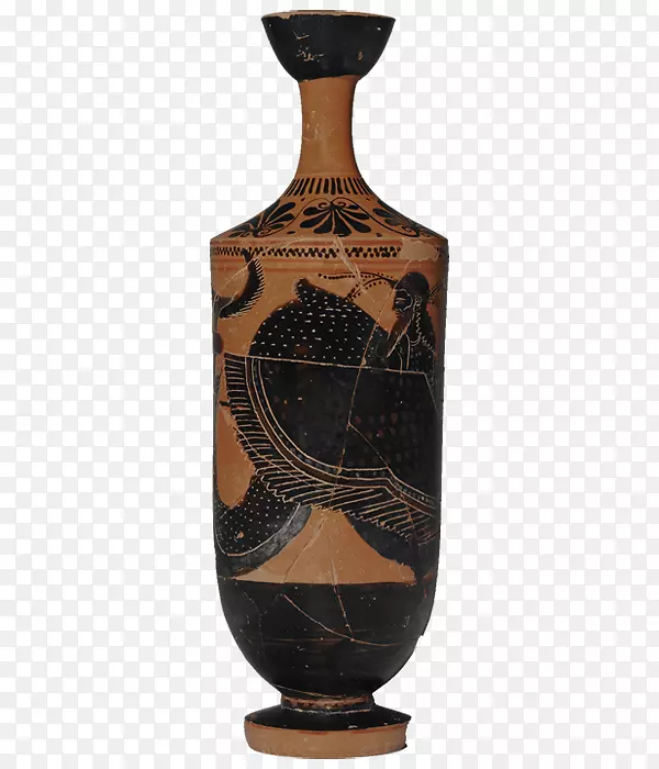 波塞冬海马莱克索斯陶瓷黑色图形陶器古物