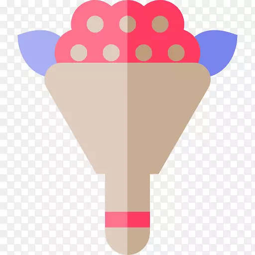冰淇淋锥夹艺术.花束