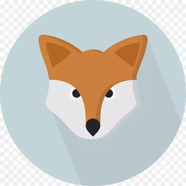 计算机图标狐狸-创意动物