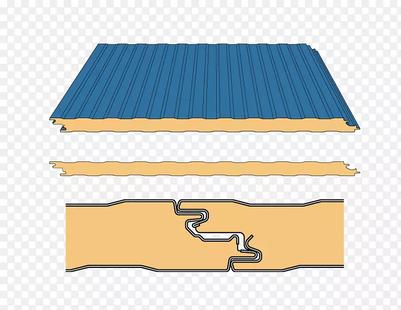 屋面嵌板建筑隔热墙.简易板