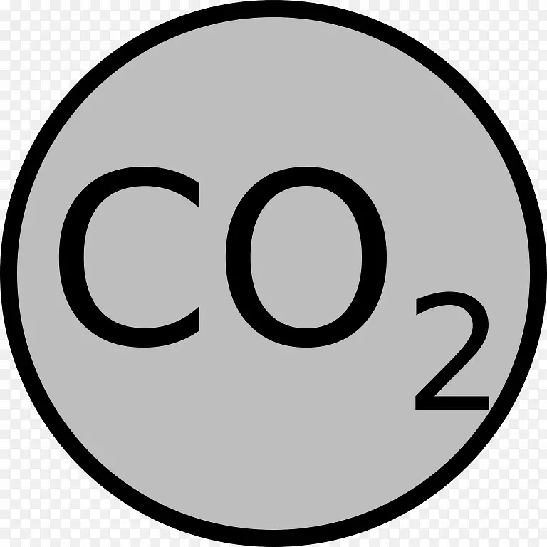 二氧化碳符号化学黑碳符号