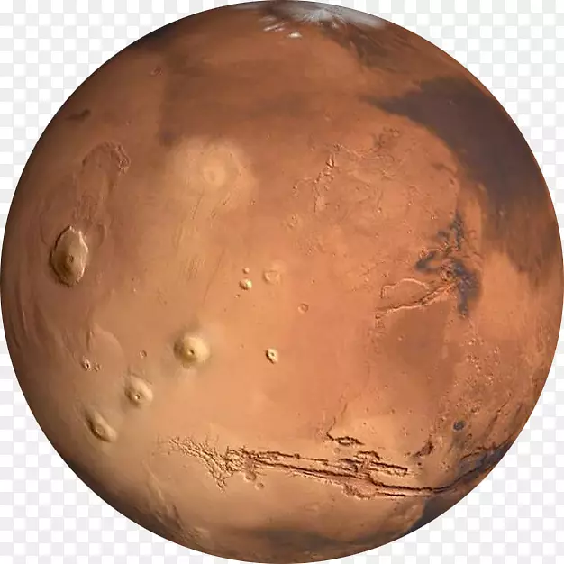 火星沙西斯-8火星上的瓦利斯火星地球视角