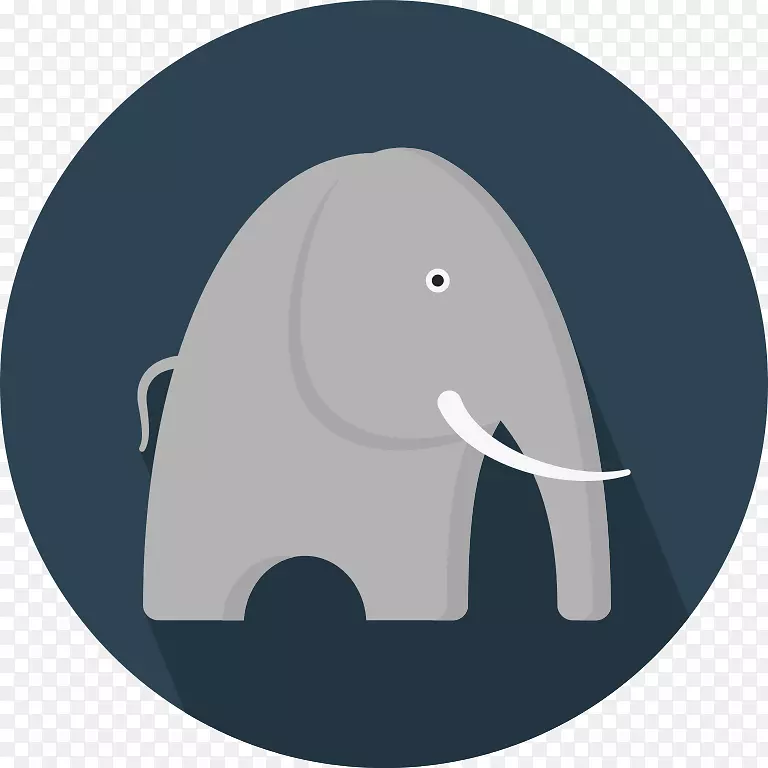 大象标志-创意动物
